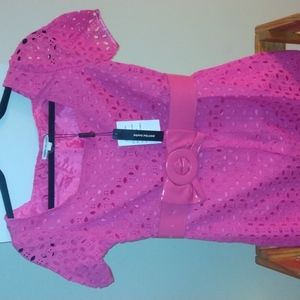 Peppe Peluso fuchsia pink short dress